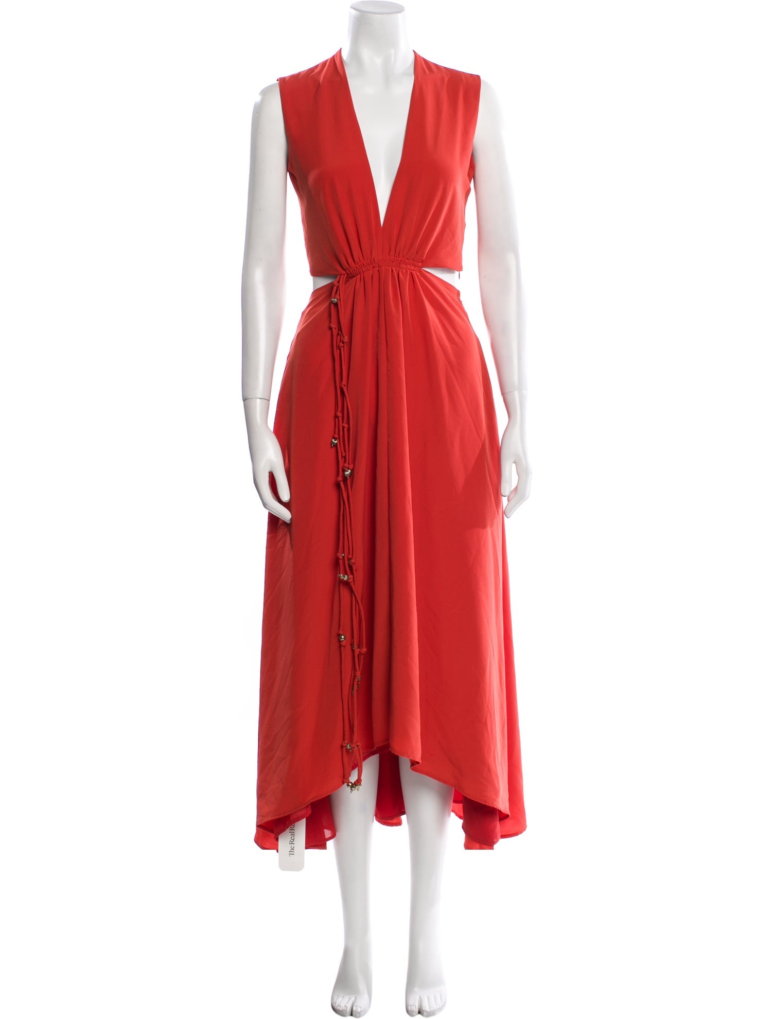 Altuzarra Plunge Neckline Long Dress
