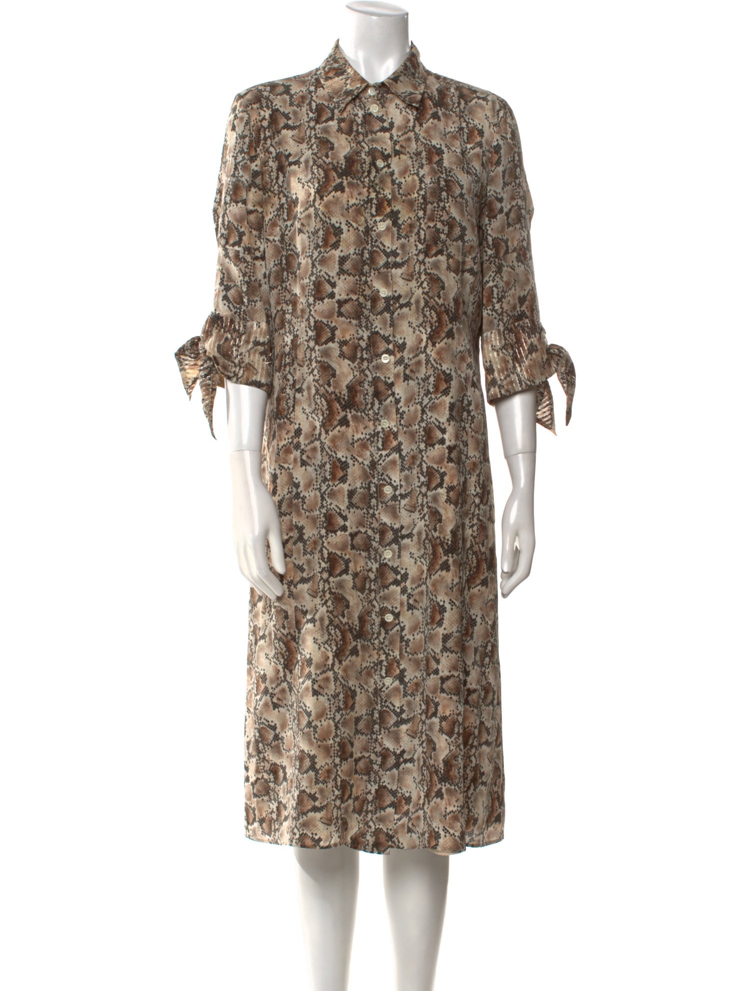 Altuzarra Silk Midi Length Dress