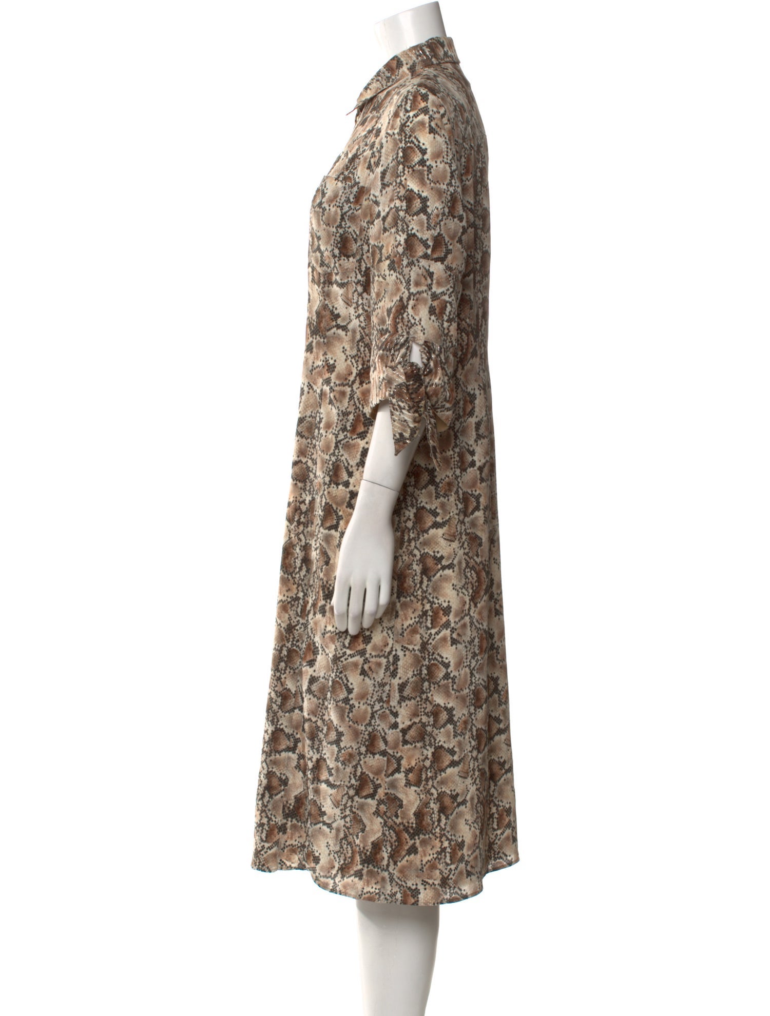 Altuzarra Silk Midi Length Dress