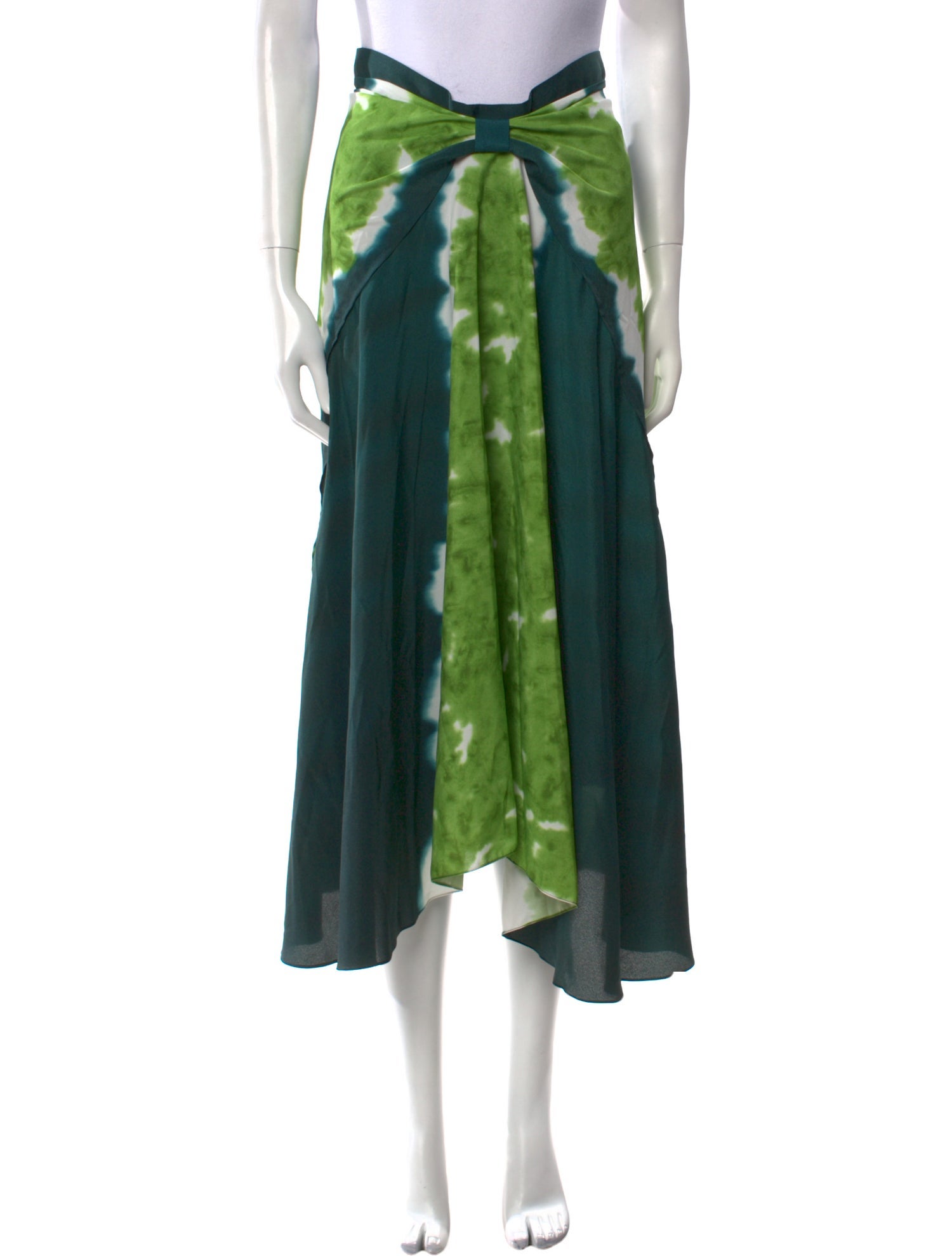 Altuzarra Printed Midi Length Skirt