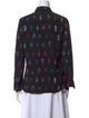 Altuzarra Silk Printed Button-Up Top