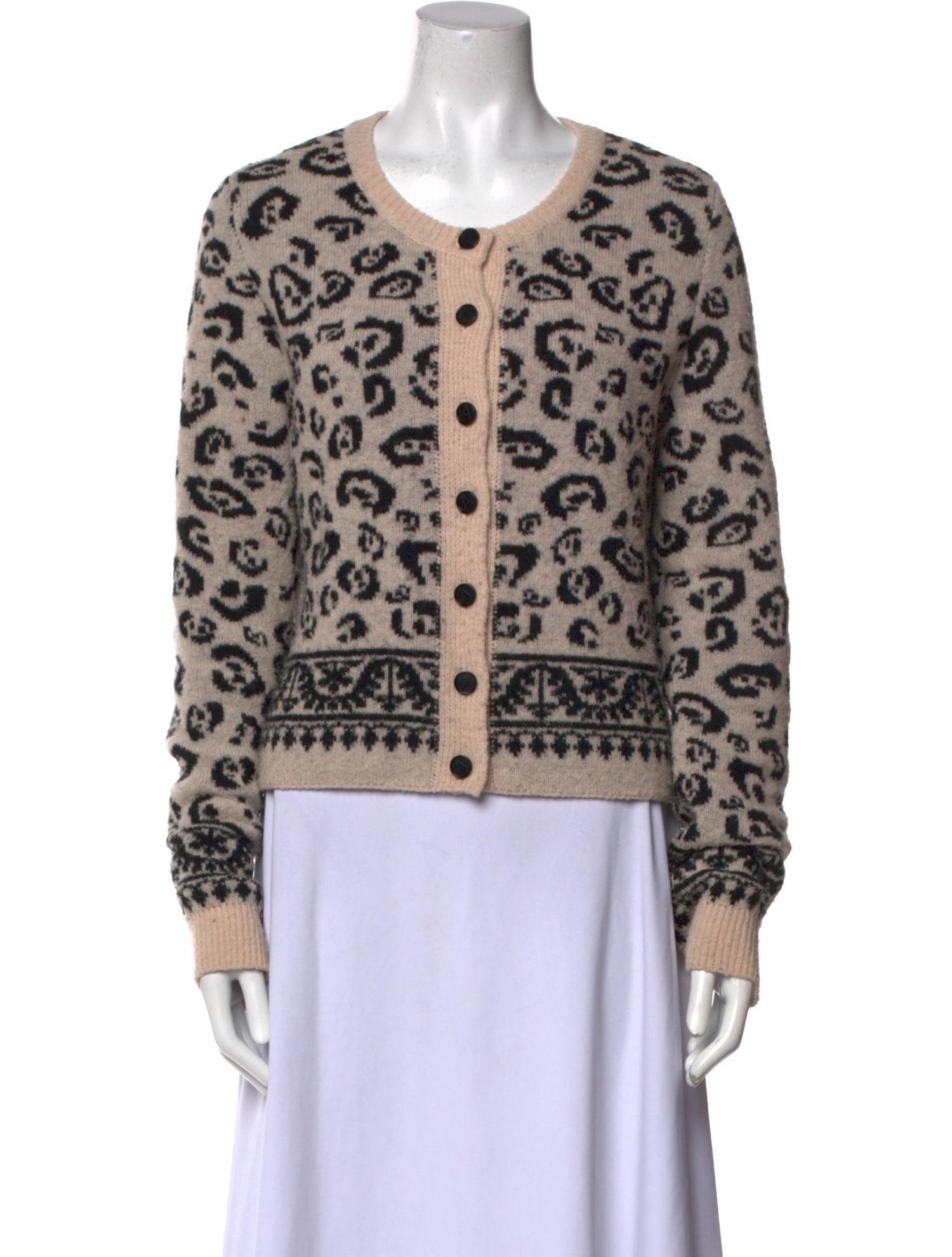 Altuzarra Merino Wool Printed Sweater
