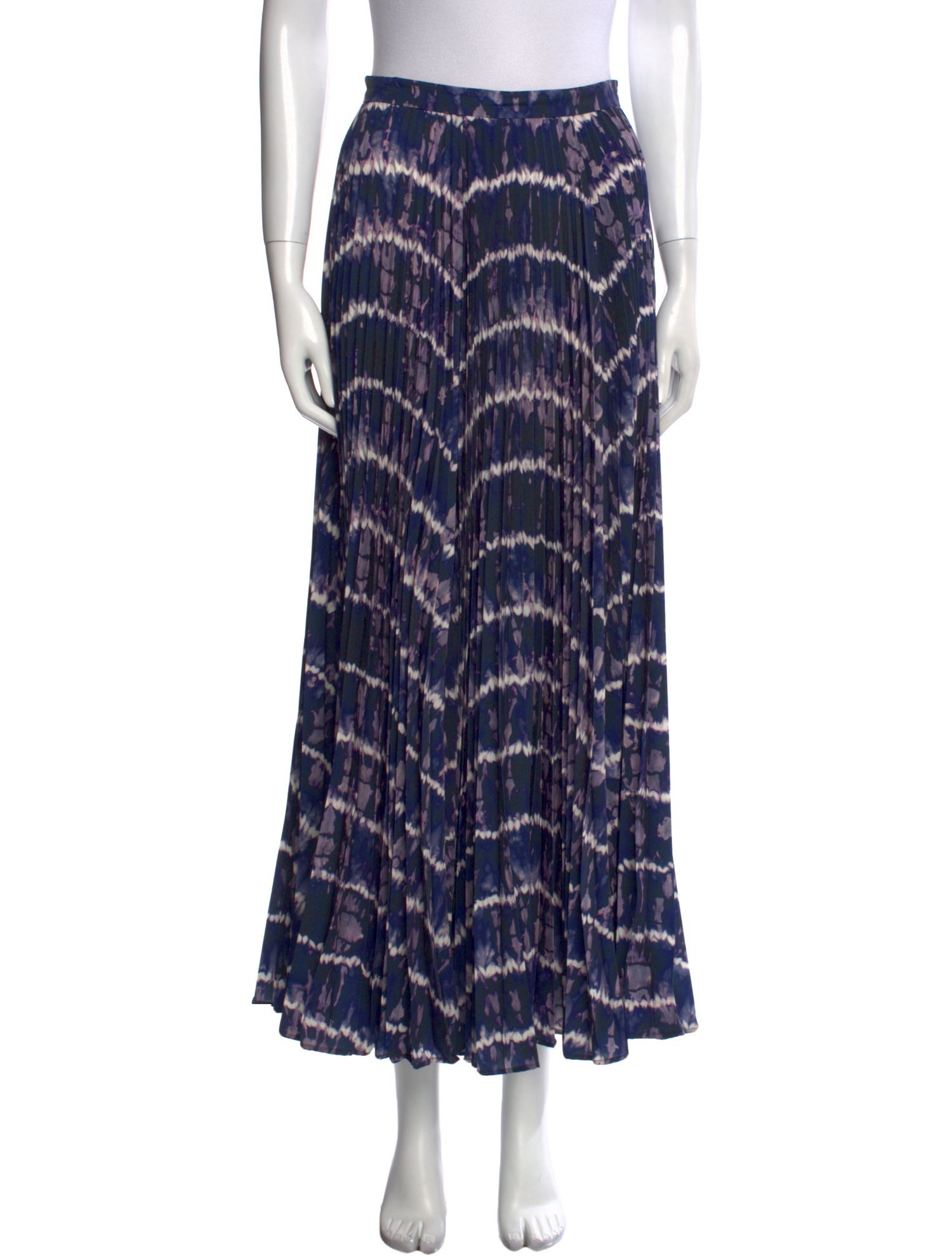 Altuzarra Tie-Dye Print Midi Length Skirt