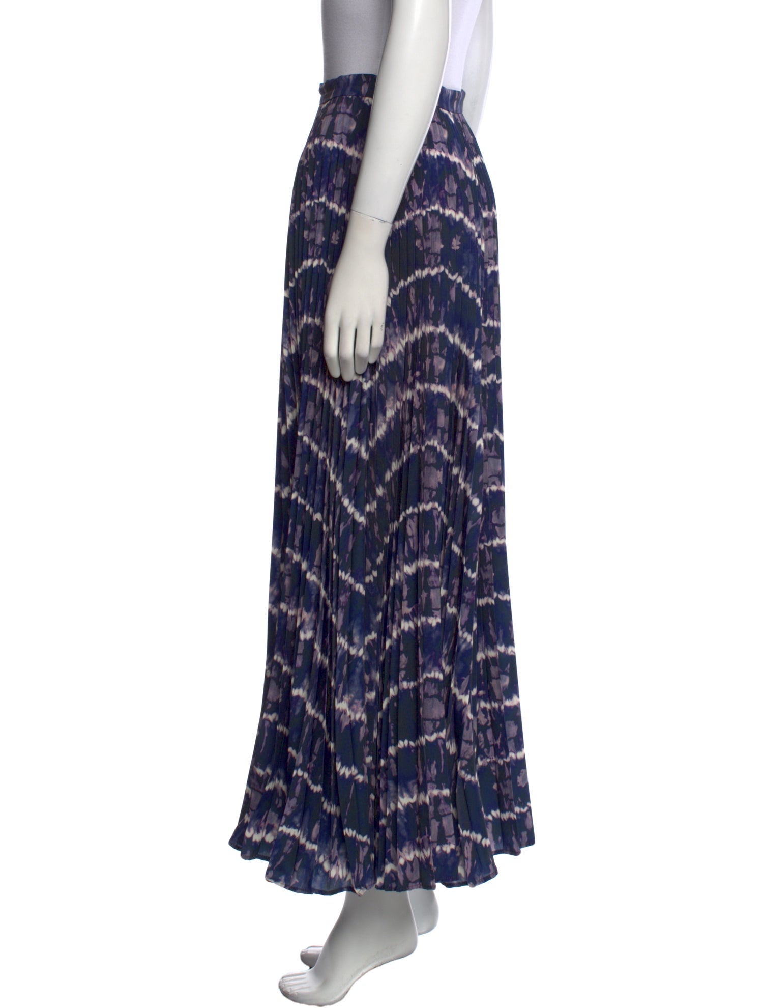 Altuzarra Tie-Dye Print Midi Length Skirt