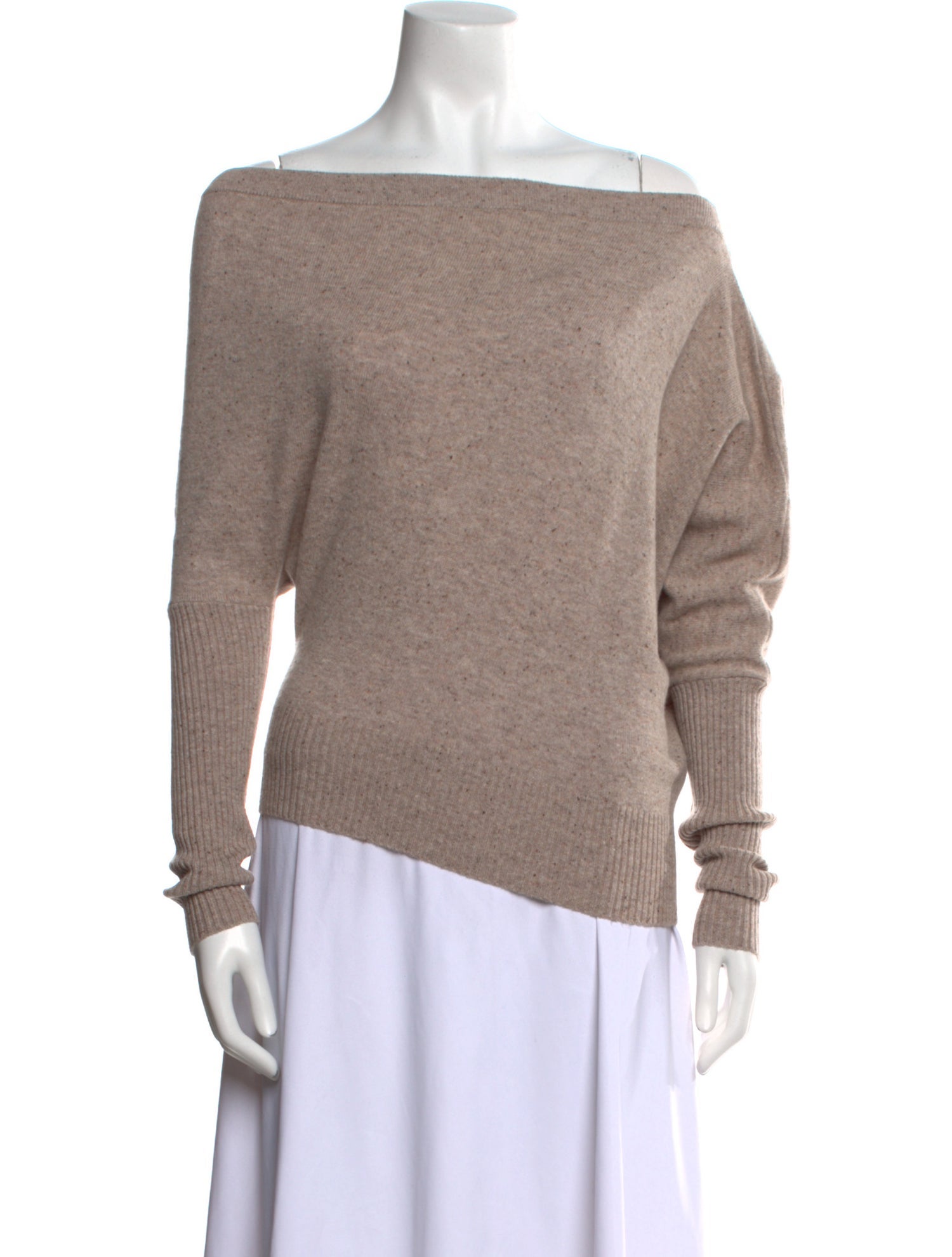 Altuzarra Cashmere Off-The-Shoulder Sweater w/ Tags