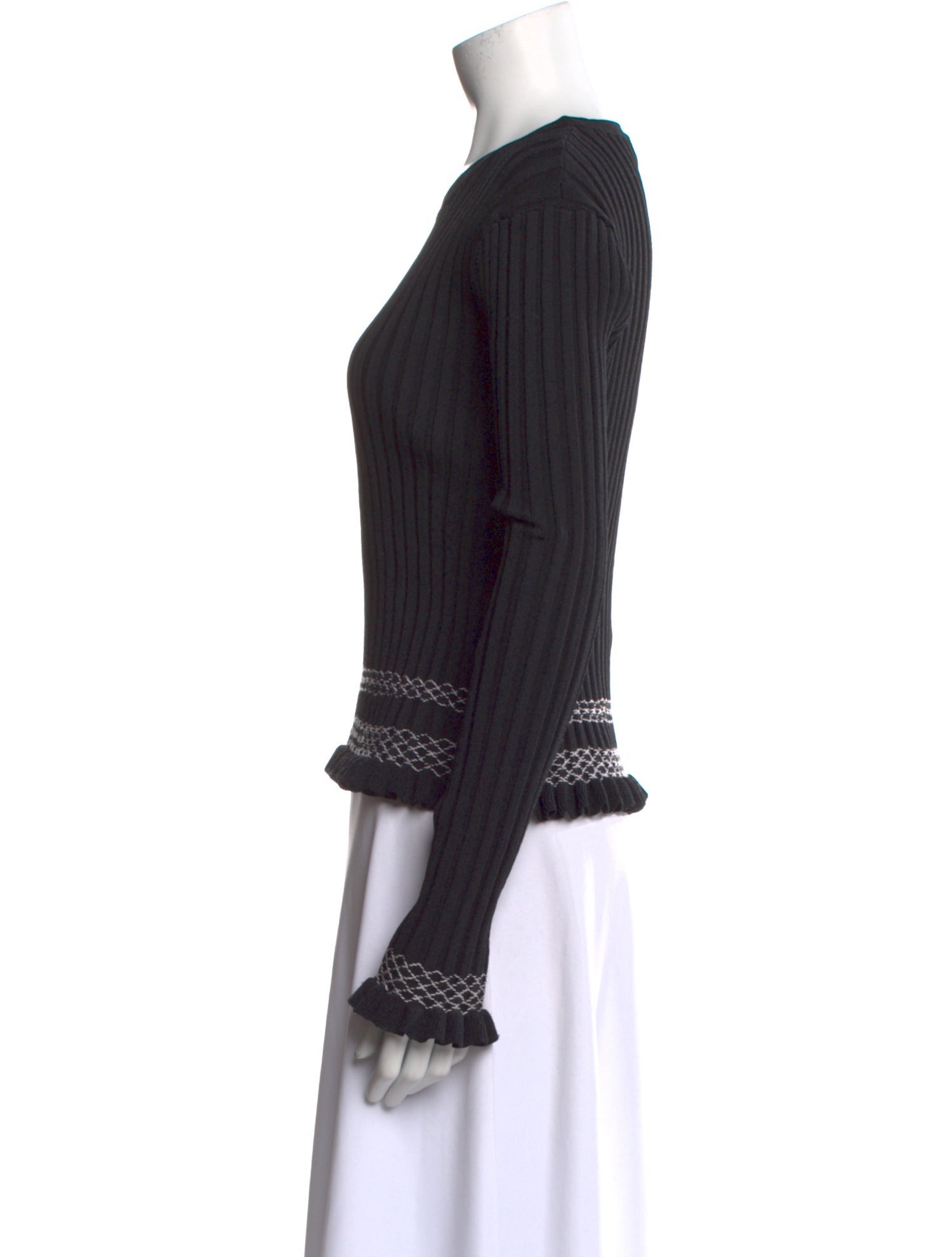 Altuzarra Crew Neck Long Sleeve Sweatshirt