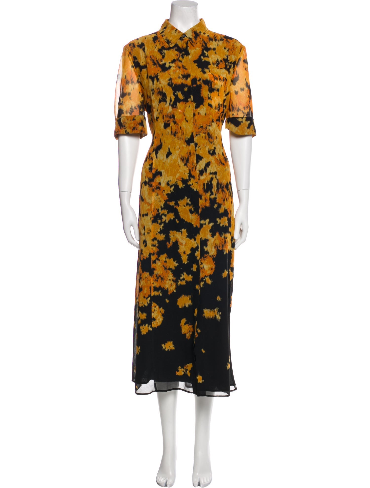 Altuzarra Floral Print Long Dress
