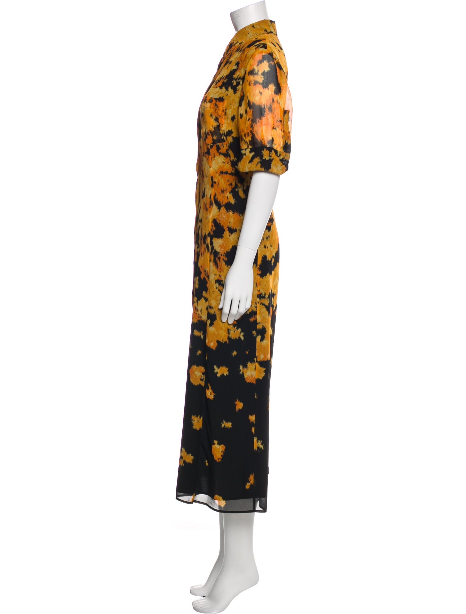 Altuzarra Floral Print Long Dress