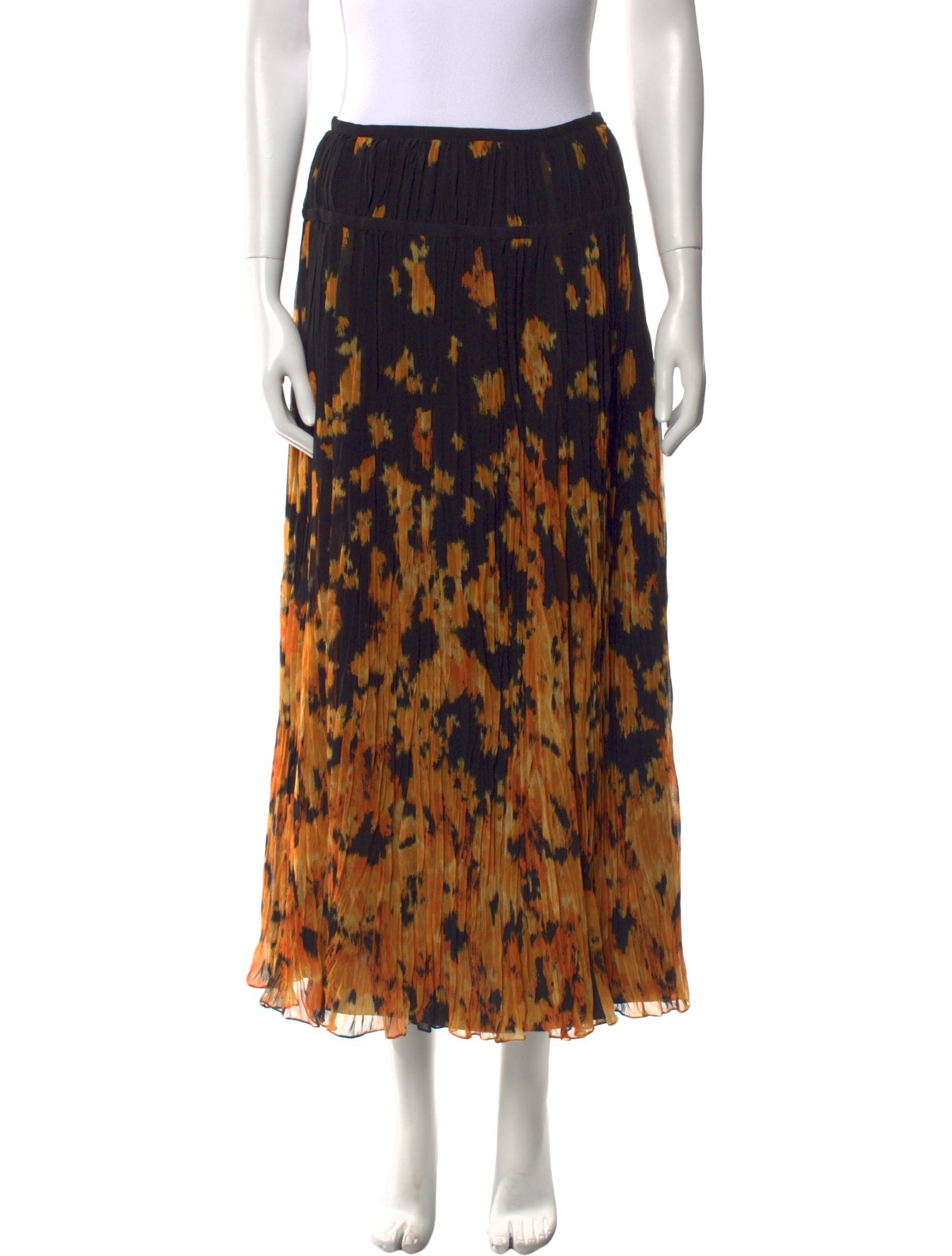 Altuzarra Printed Midi Length Skirt