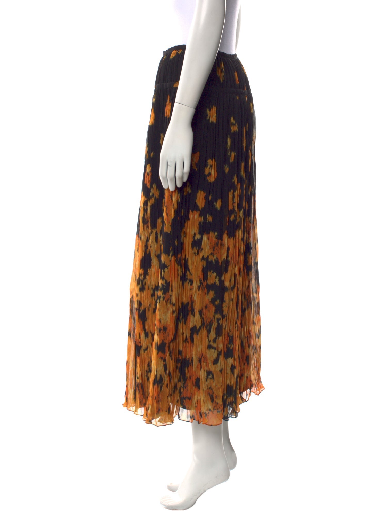 Altuzarra Printed Midi Length Skirt