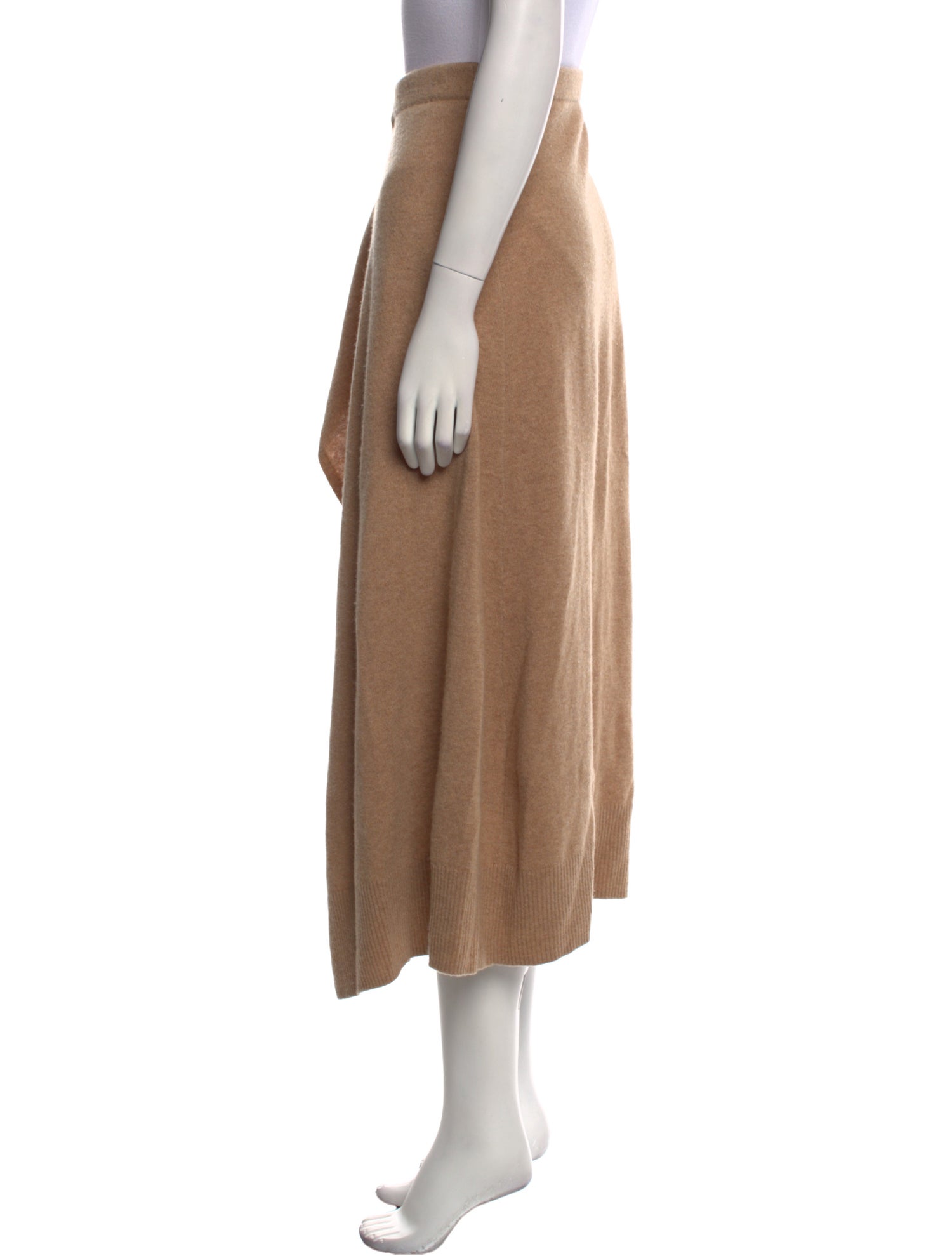 Altuzarra Cashmere Midi Length Skirt