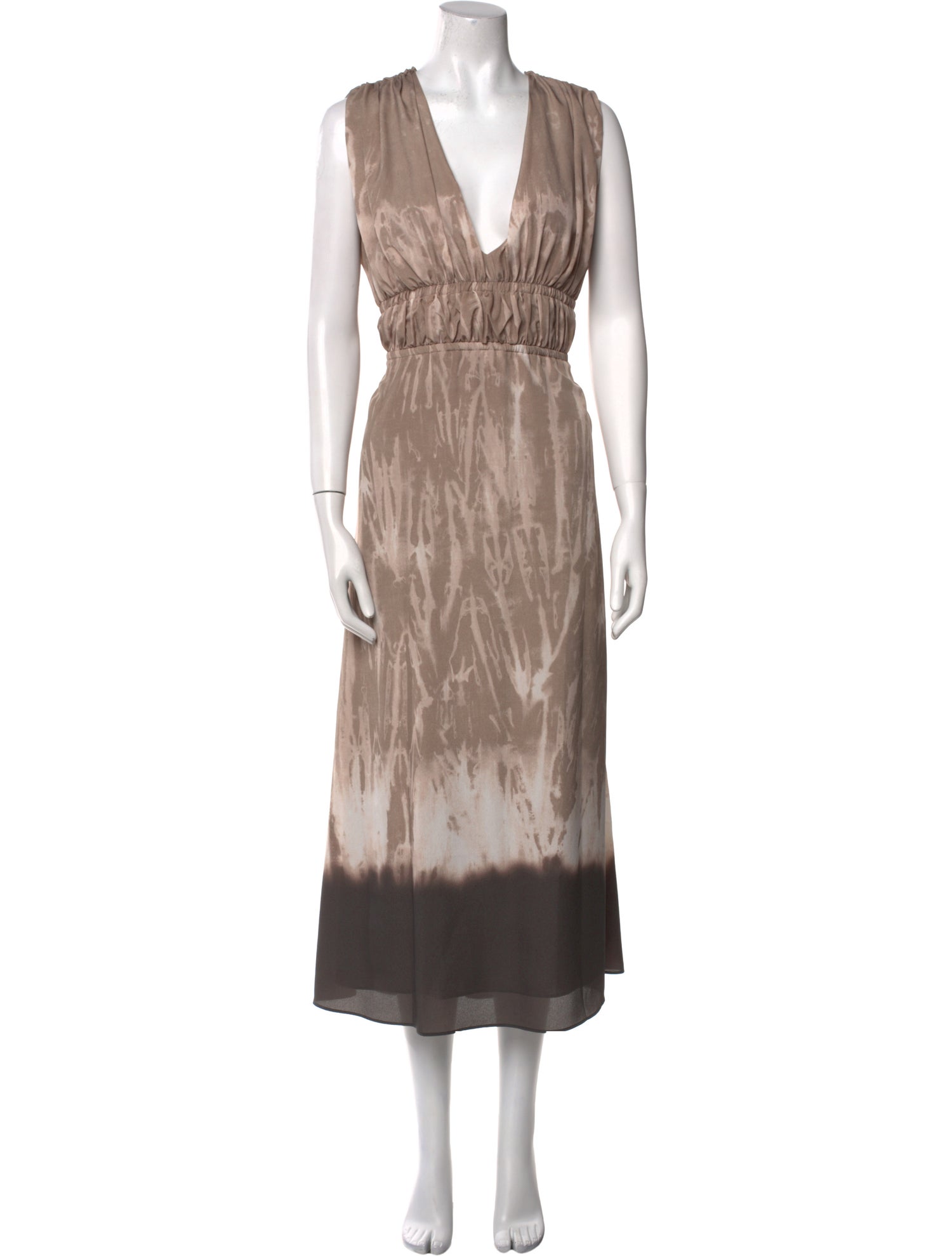 Altuzarra Tie-Dye Print Long Dress