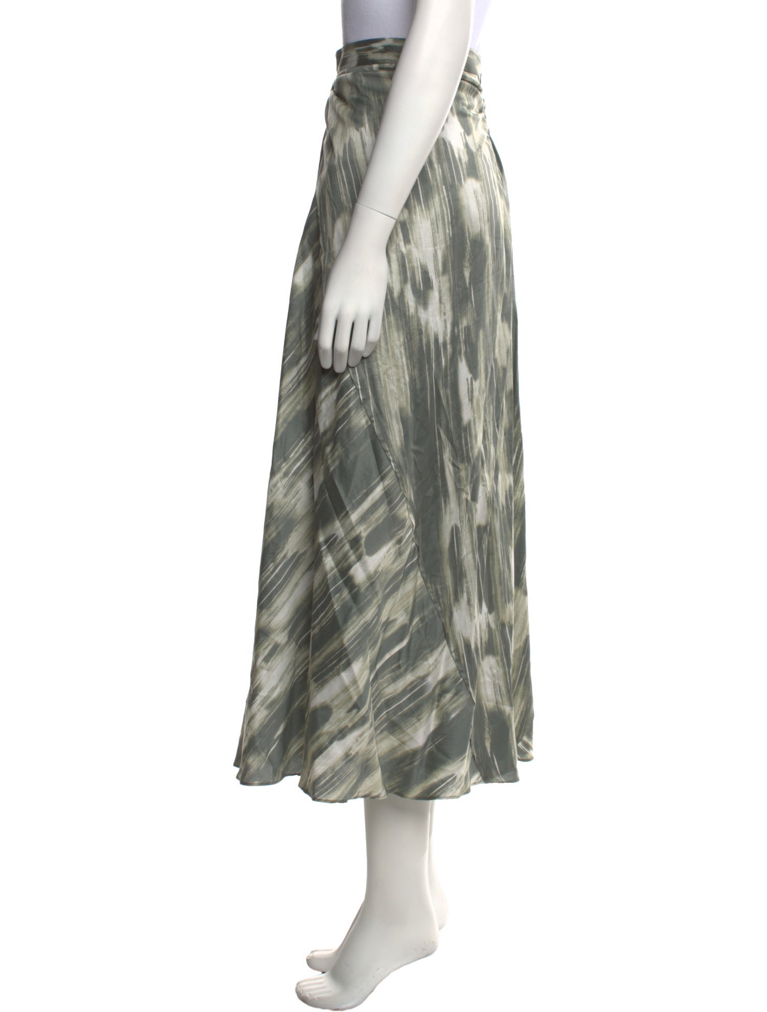 Altuzarra Printed Midi Length Skirt