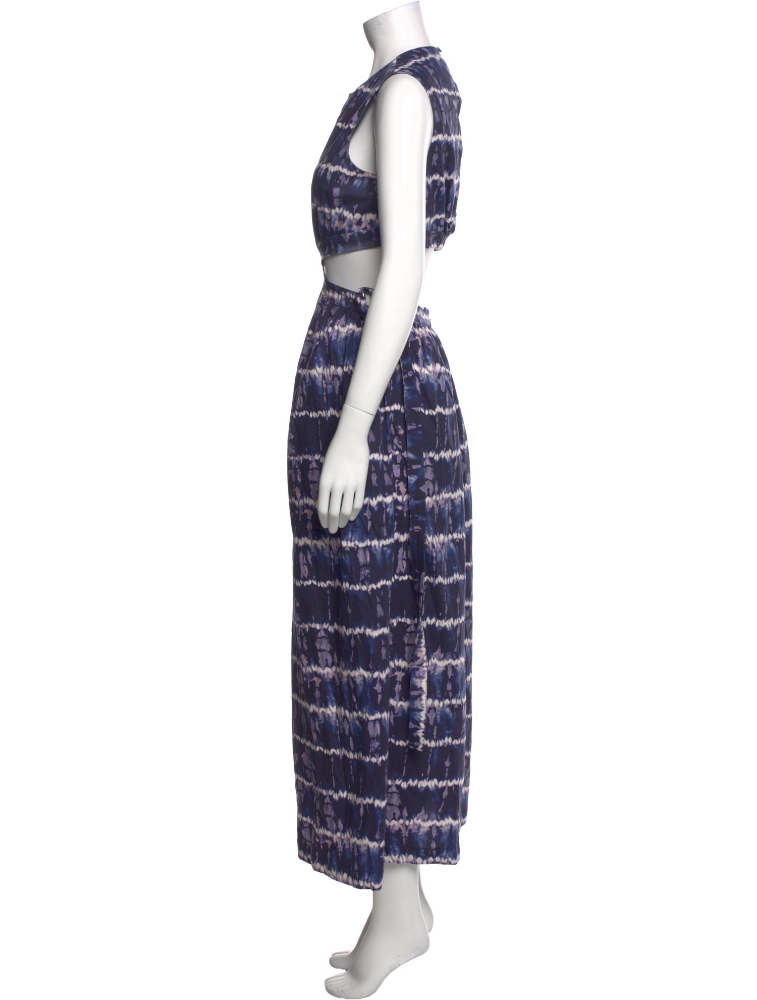 Altuzarra Tie-Dye Print Long Dress