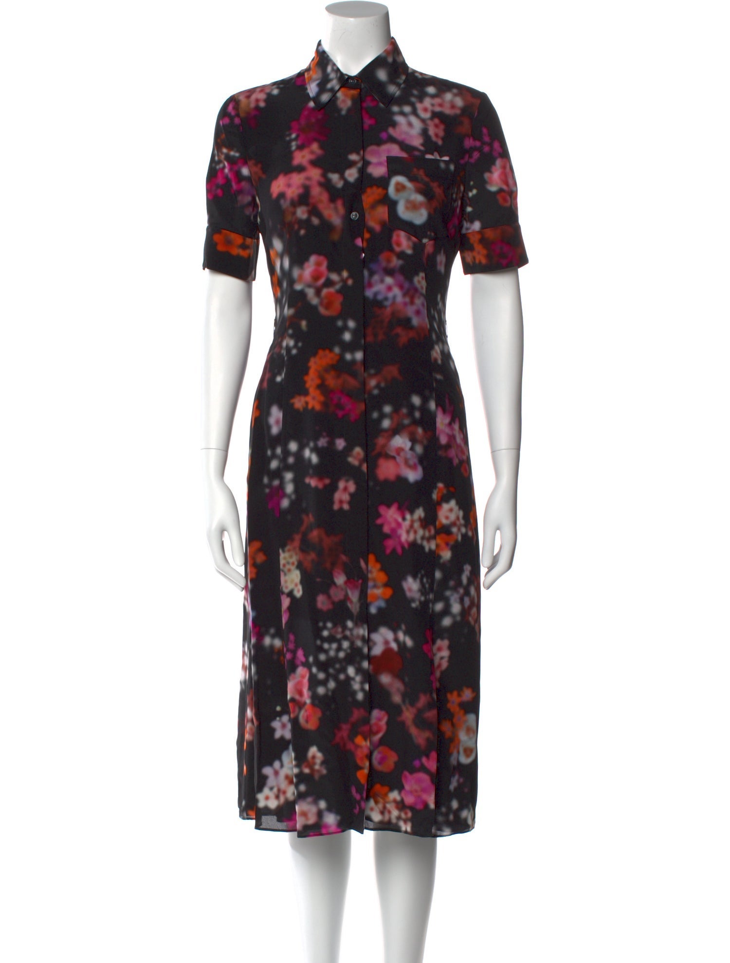 Altuzarra Silk Midi Length Dress