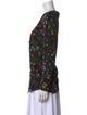 Altuzarra Silk Floral Print Blouse