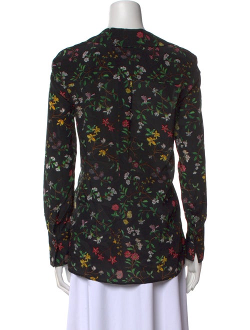 Altuzarra Silk Floral Print Blouse