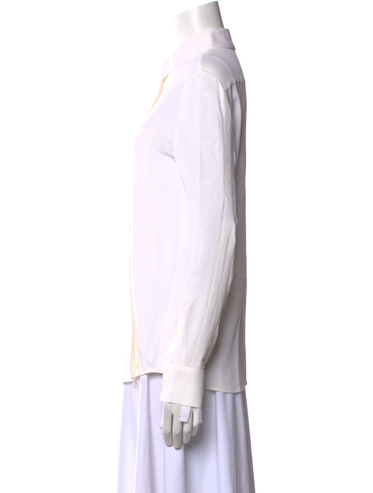 Altuzarra Long Sleeve Button-Up Top