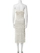 Altuzarra Printed Midi Length Dress