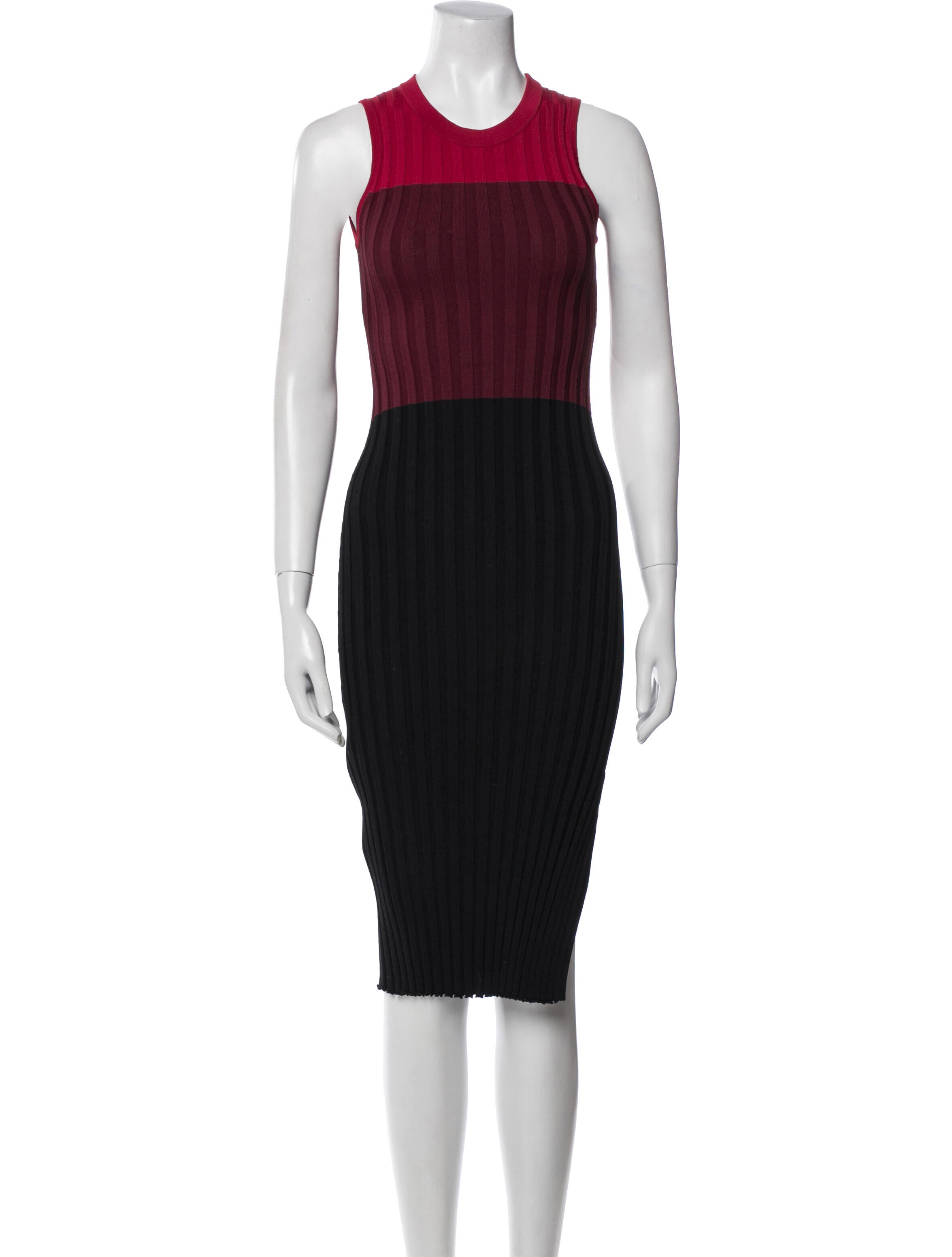 Altuzarra Crew Neck Midi Length Dress