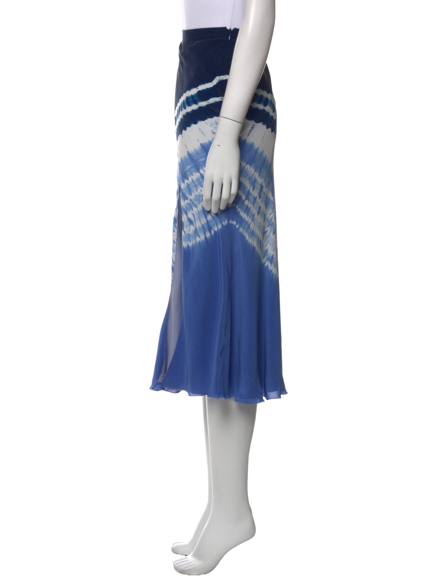 Altuzarra Silk Midi Length Skirt