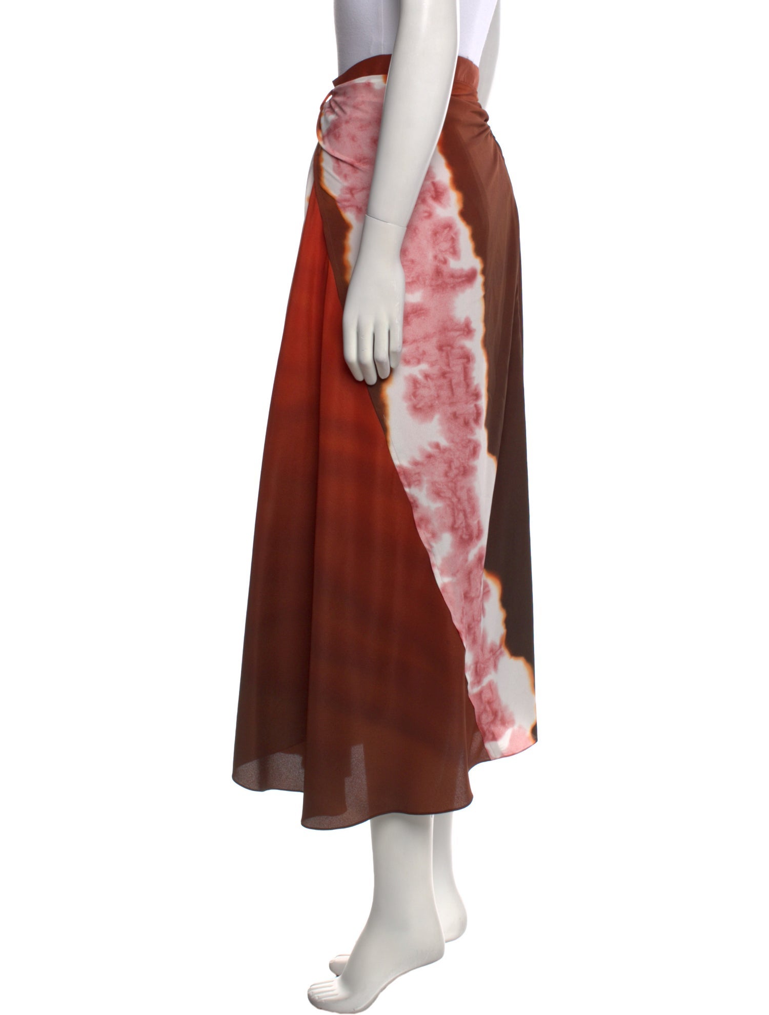 Altuzarra Printed Midi Length Skirt