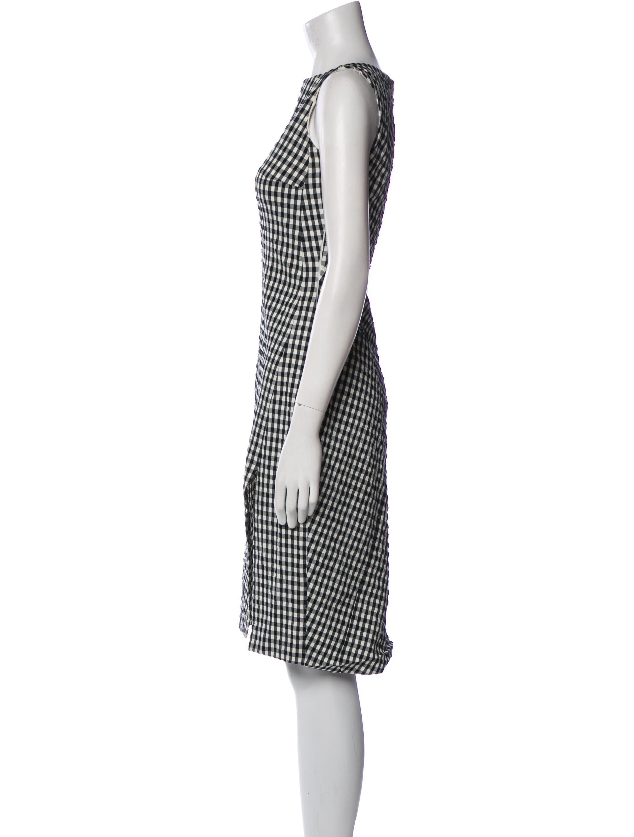 Altuzarra Plaid Print Knee-Length Dress