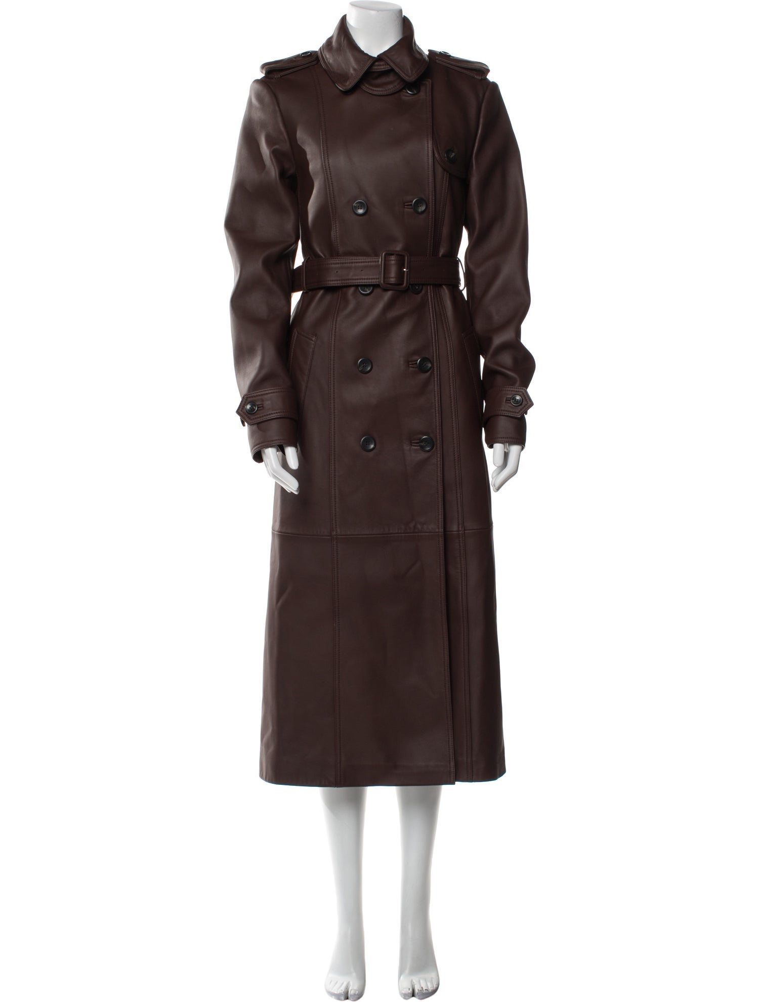 Altuzarra Leather Trench Coat w/ Tags