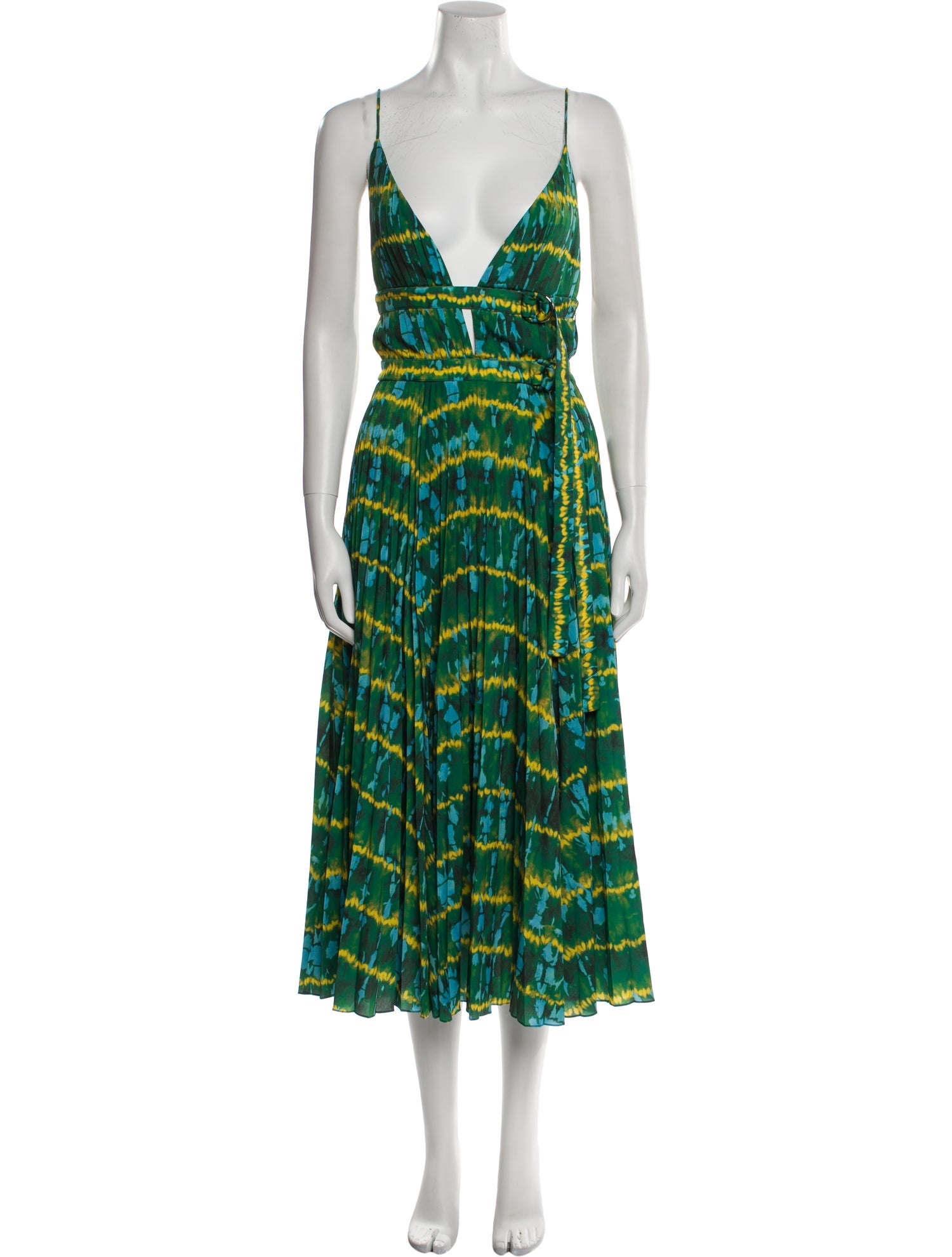 Altuzarra Printed Midi Length Dress