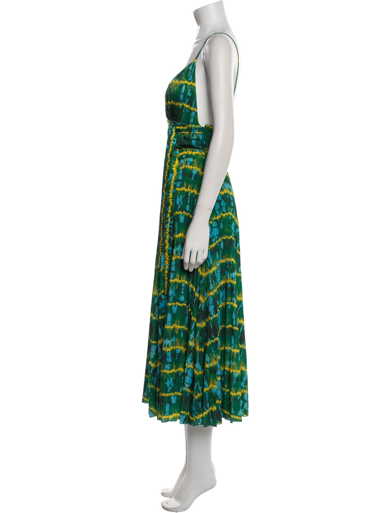 Altuzarra Printed Midi Length Dress