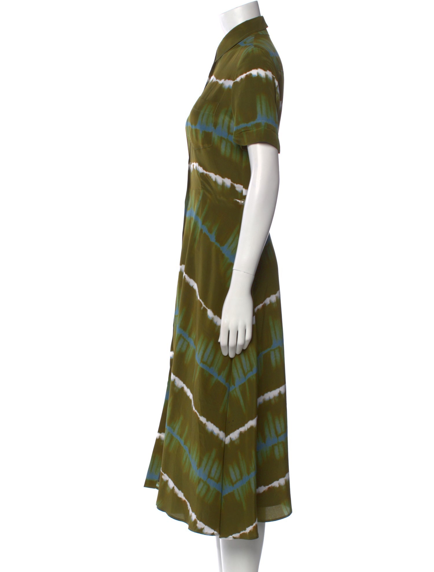 Altuzarra Silk Midi Length Dress