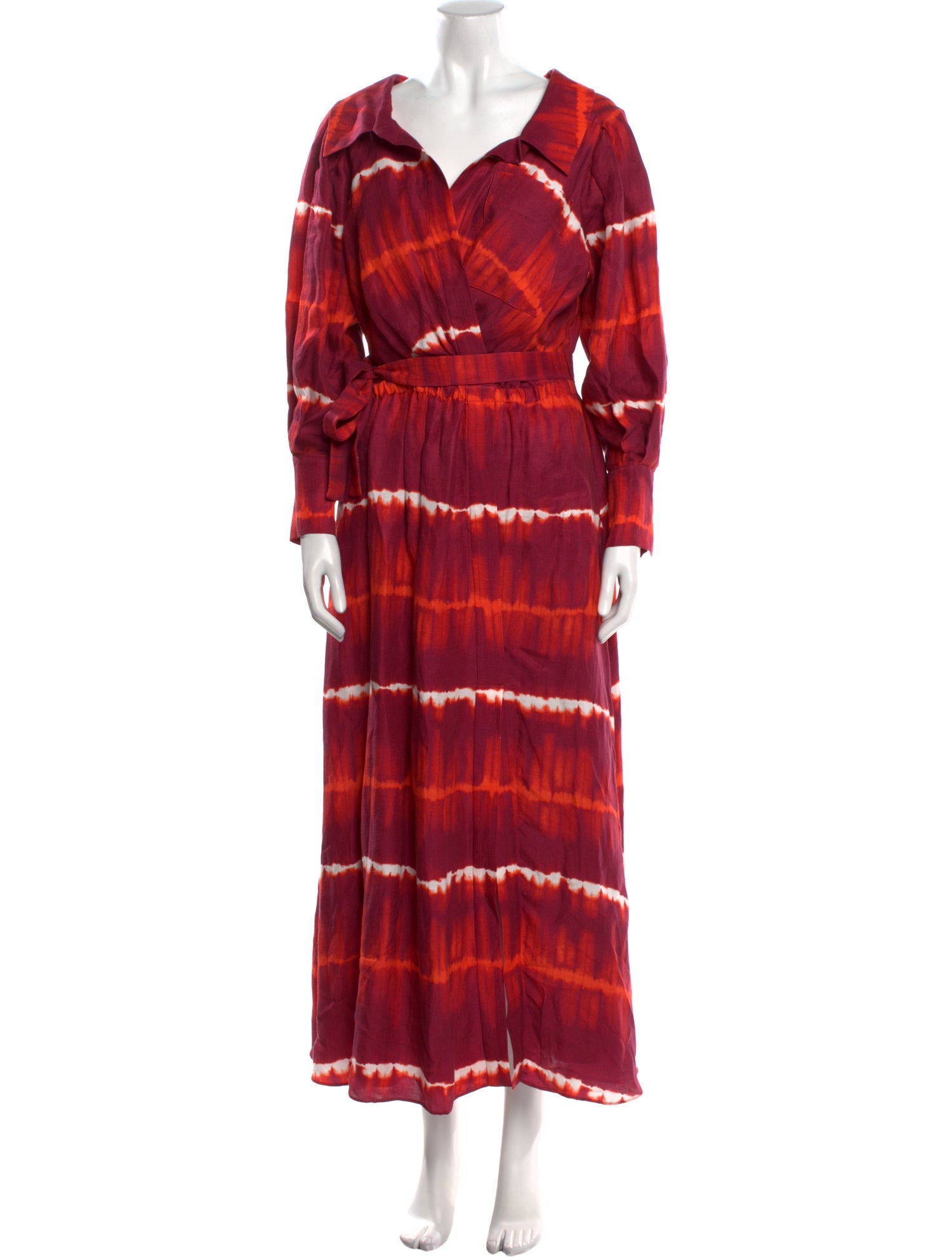 Altuzarra Tie-Dye Print Long Dress