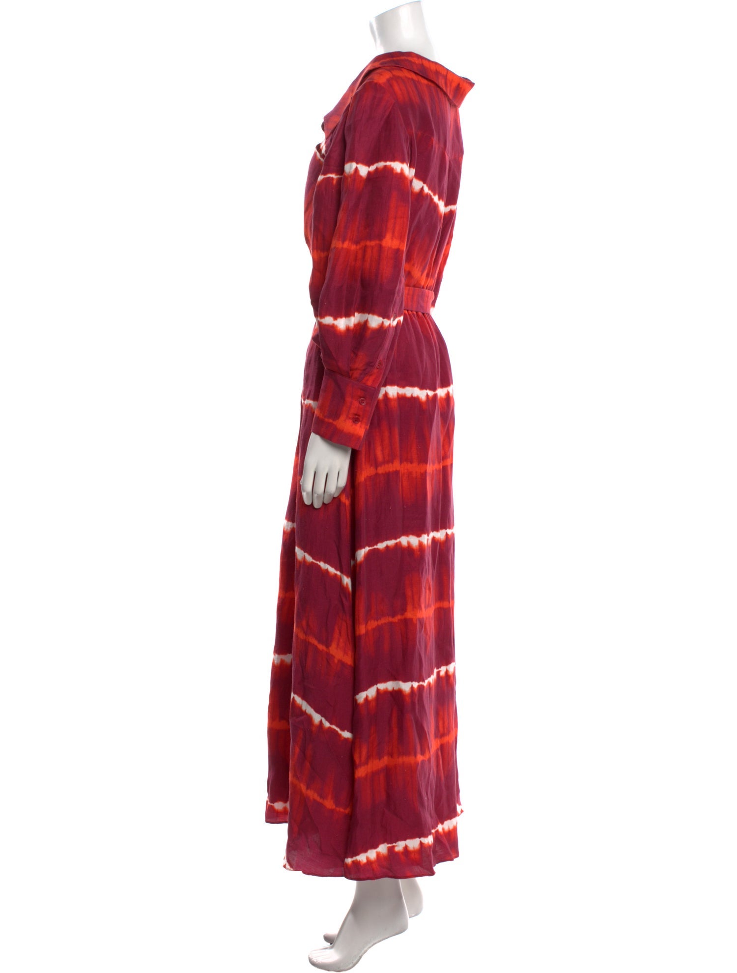 Altuzarra Tie-Dye Print Long Dress