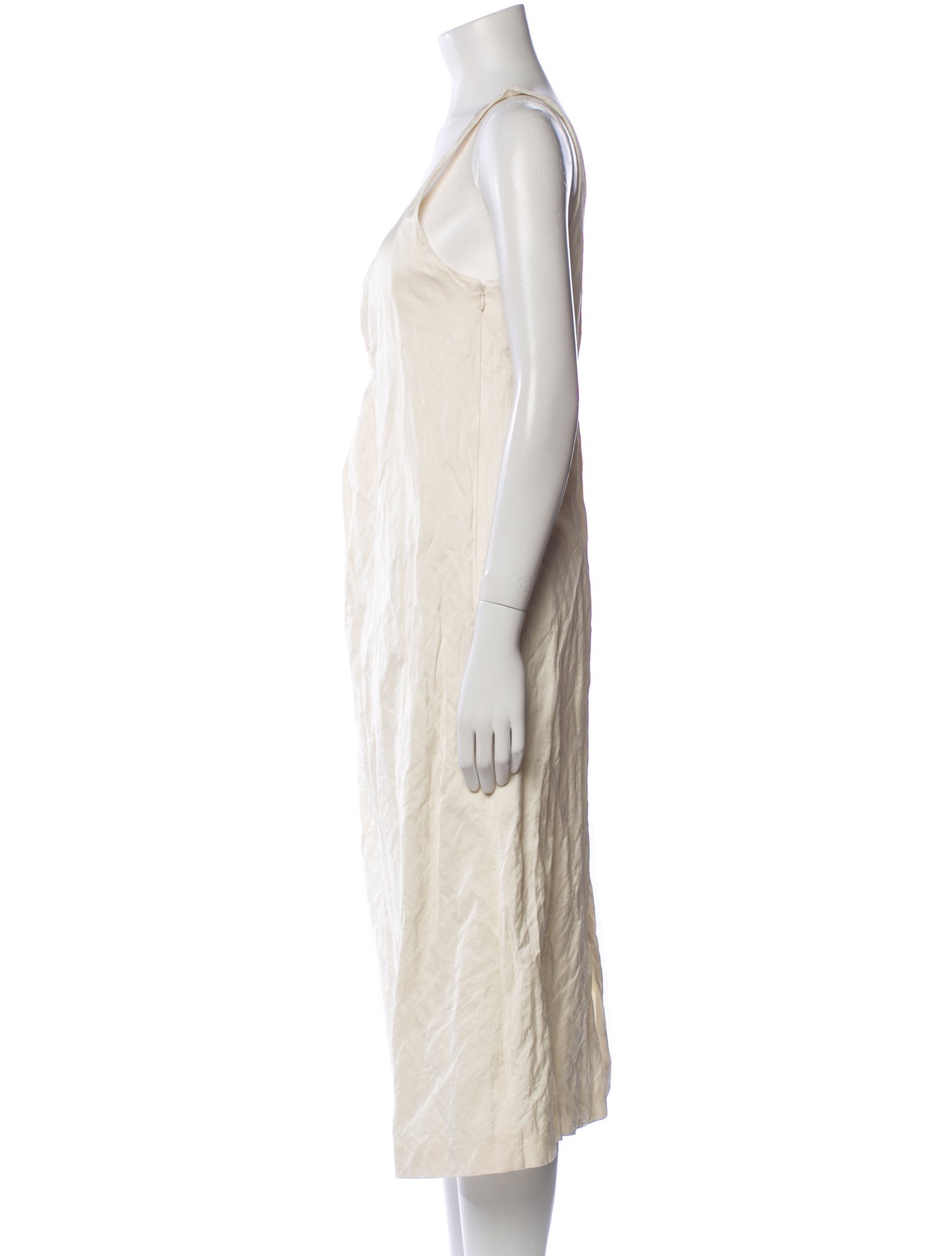 Altuzarra Square Neckline Midi Length Dress