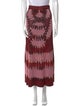 Altuzarra Tie-Dye Print Midi Length Skirt