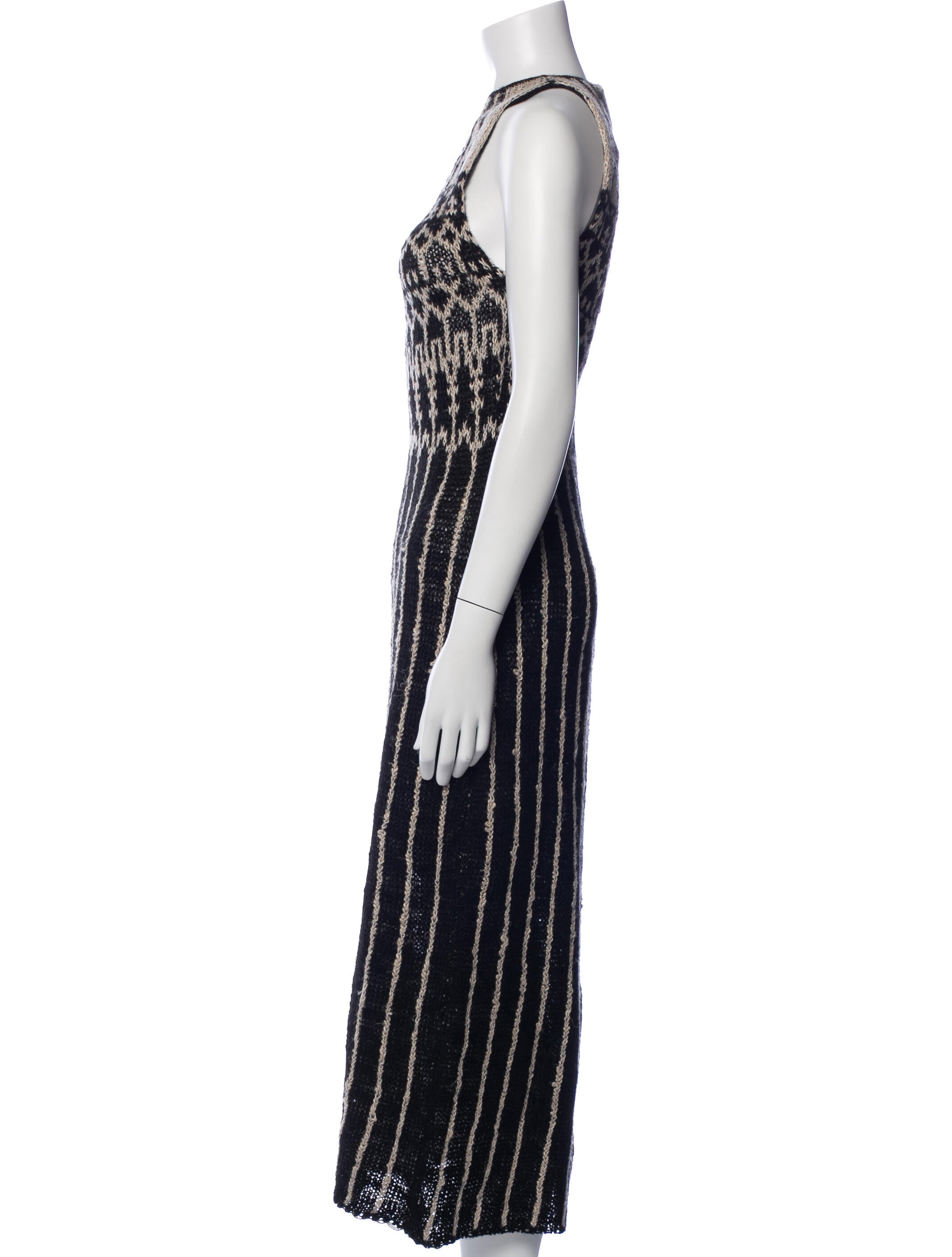 Altuzarra Linen Midi Length Dress