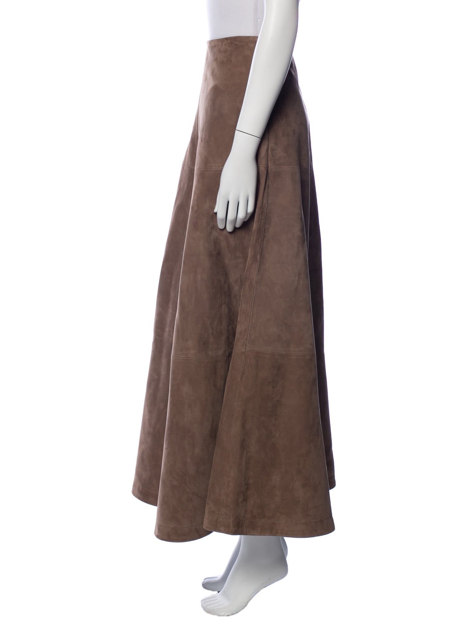 Altuzarra Cashmere Midi Length Skirt