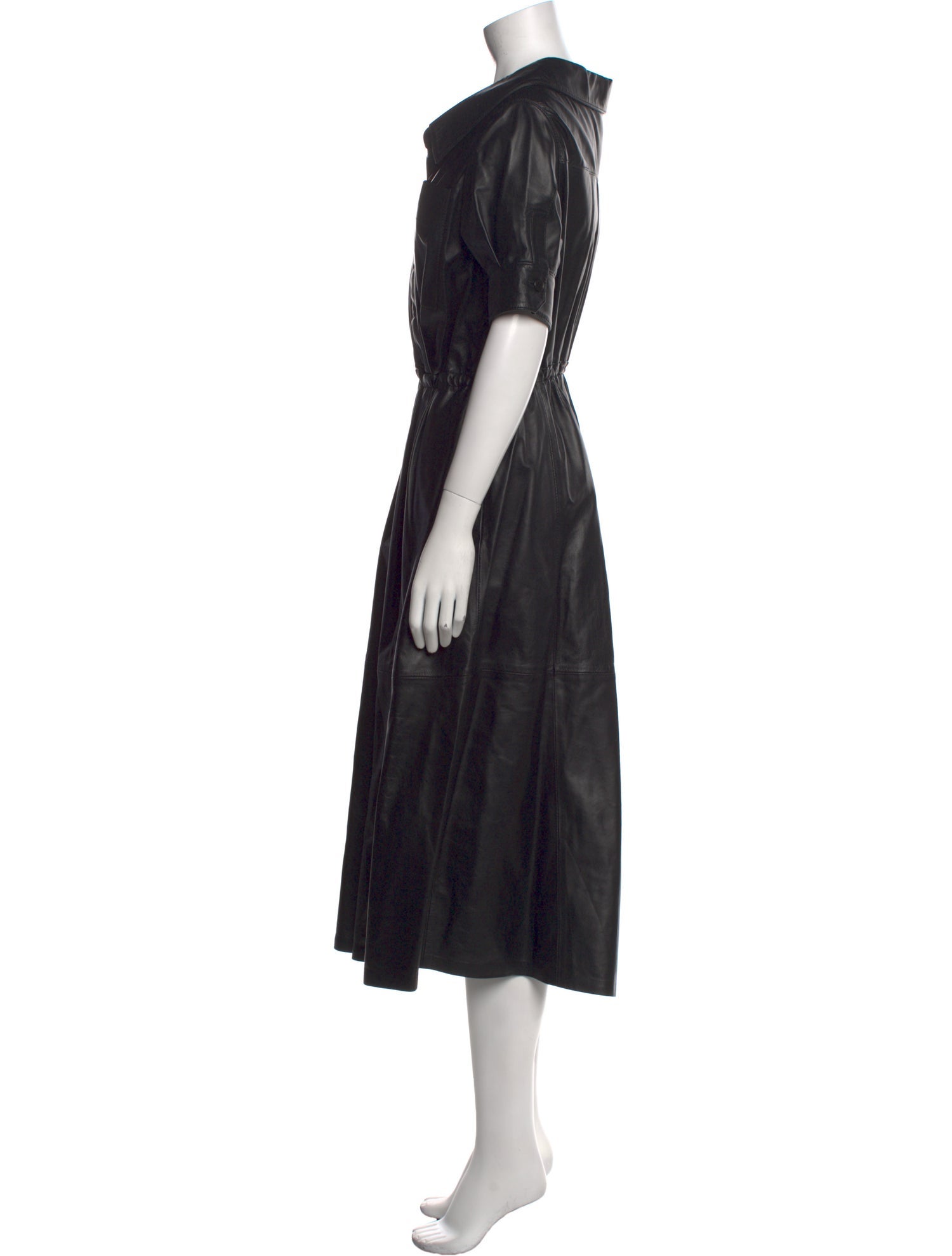 Altuzarra Lamb Leather Midi Length Dress w/ Tags