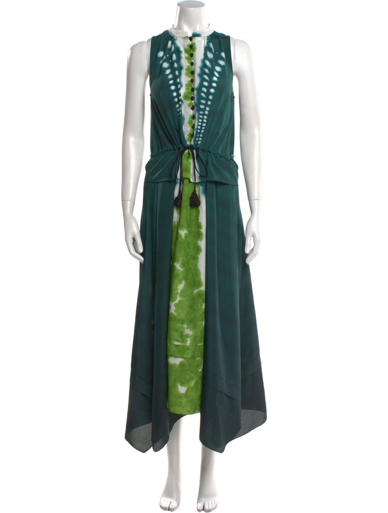 Altuzarra V-Neck Long Dress