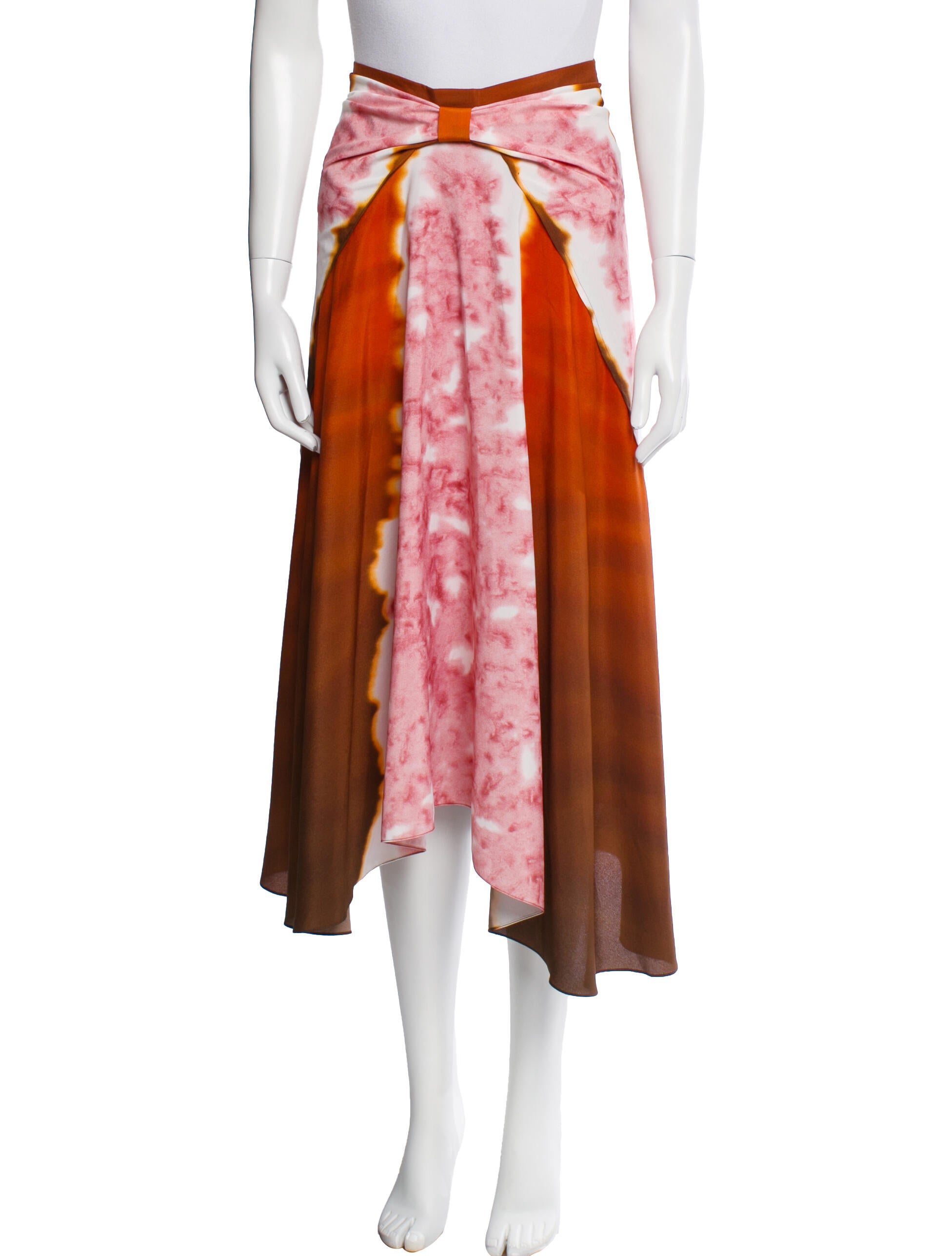 Altuzarra Floral Print Midi Length Skirt