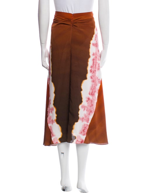 Altuzarra Floral Print Midi Length Skirt