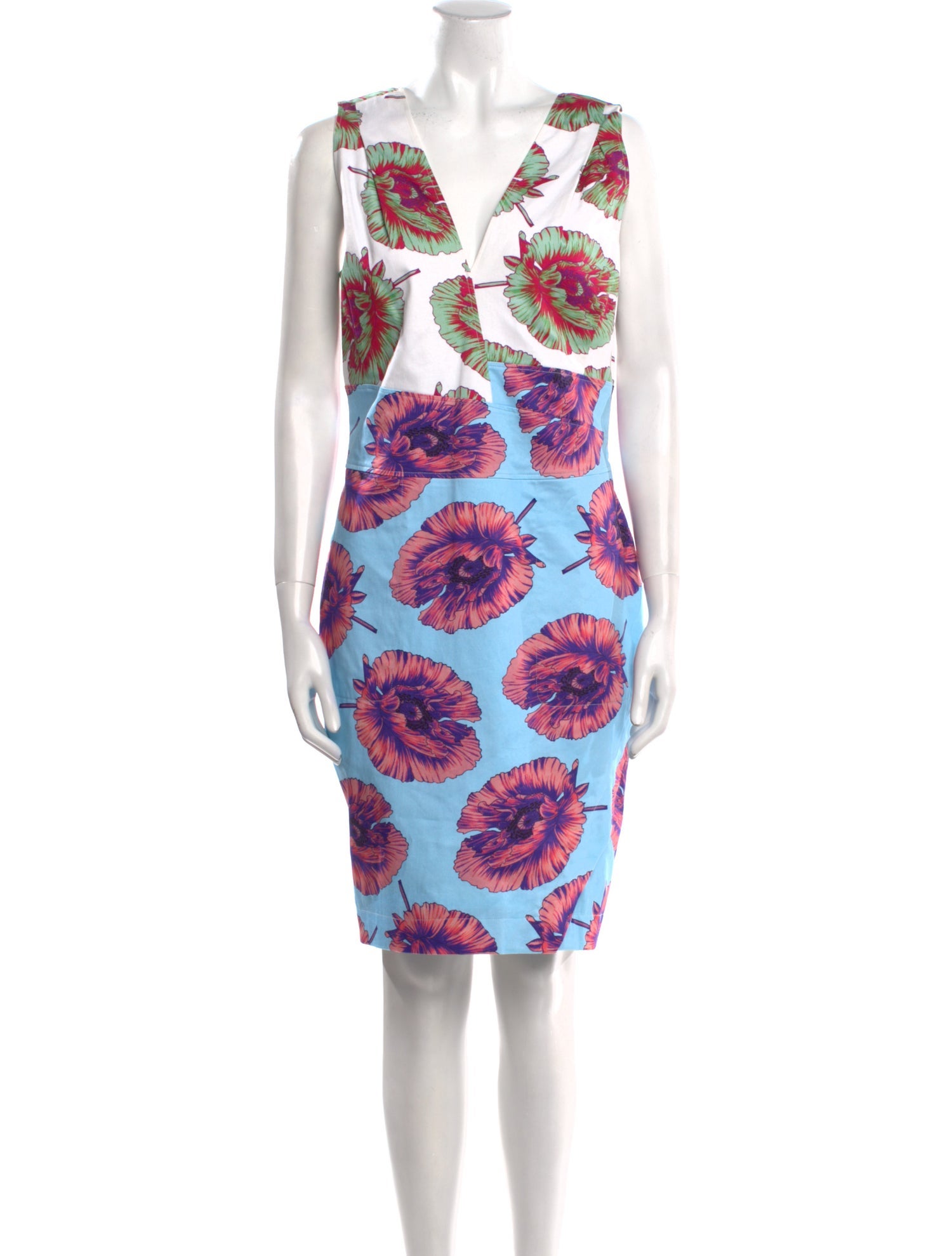 Altuzarra Floral Print Knee-Length Dress
