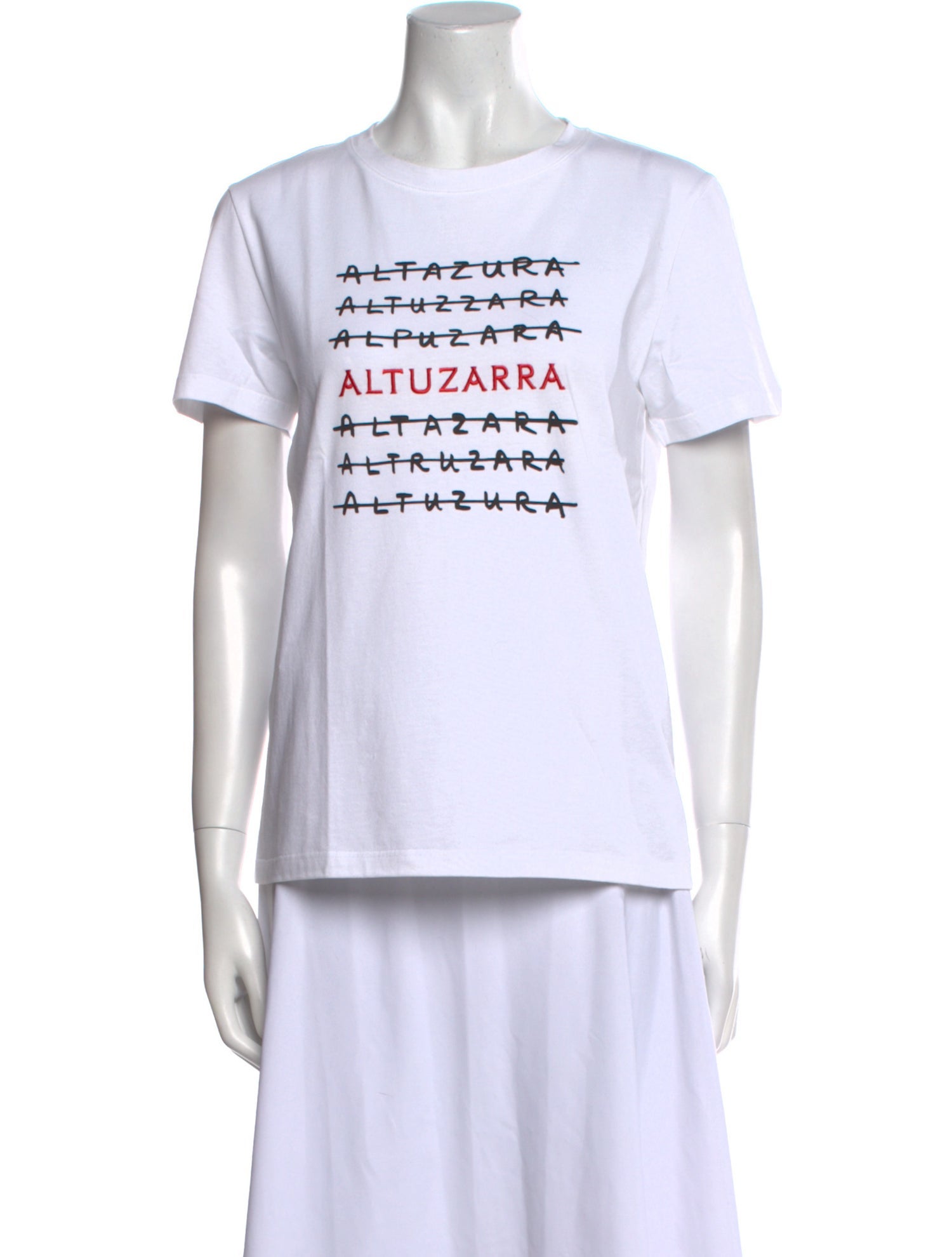 Altuzarra Graphic Print Crew Neck T-Shirt