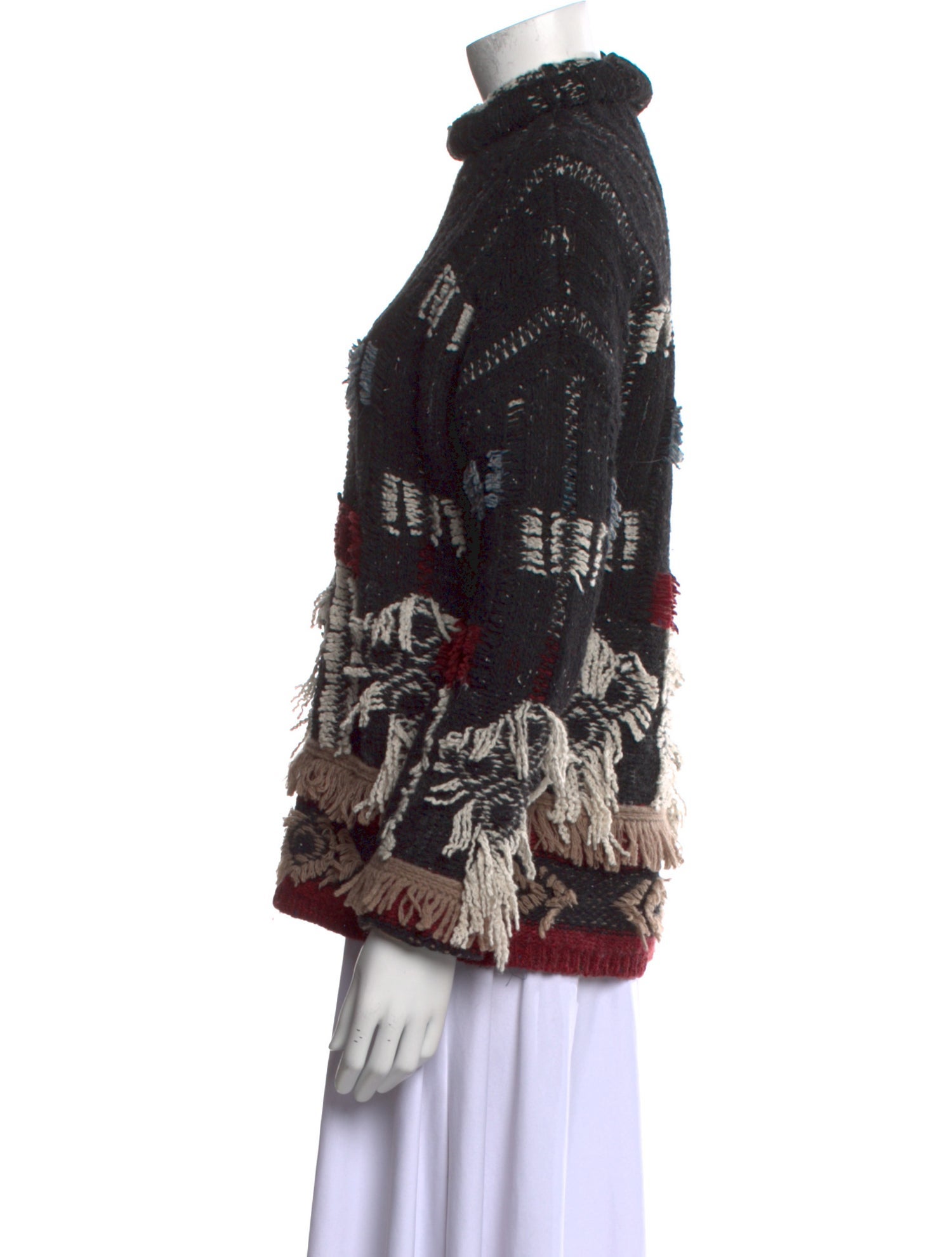 Altuzarra Printed Turtleneck Sweater