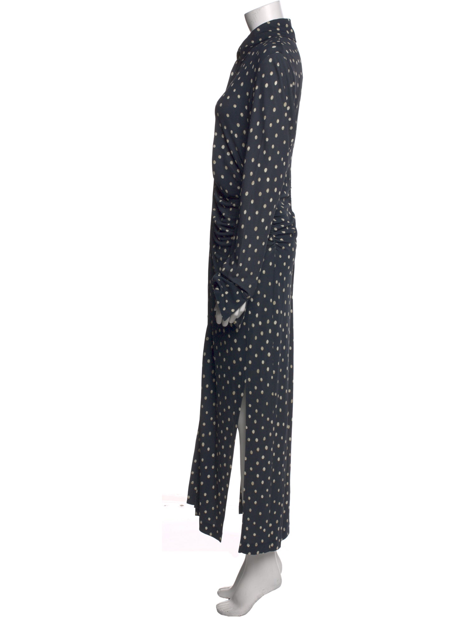Altuzarra Polka Dot Print Long Dress