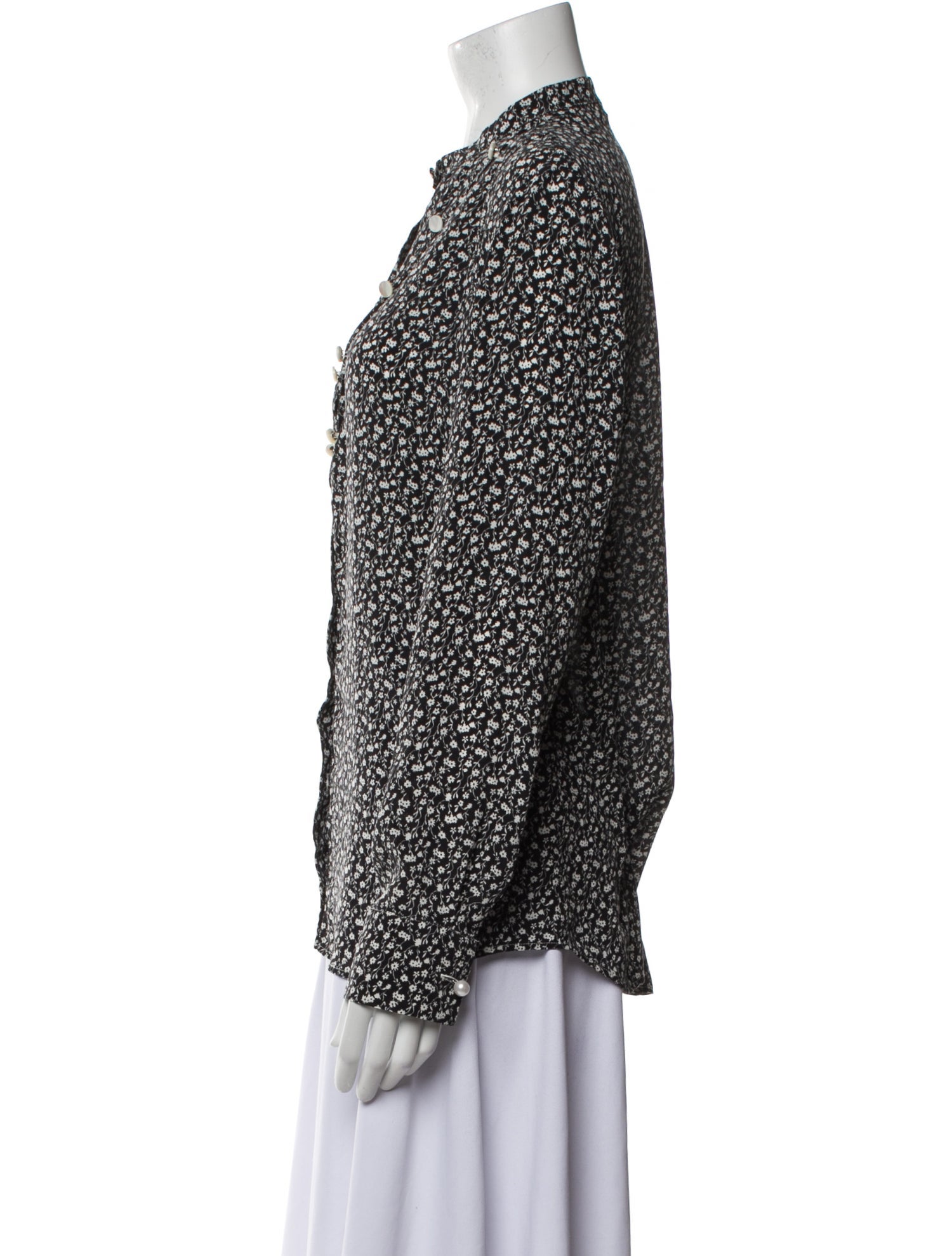 Altuzarra Silk Printed Blouse