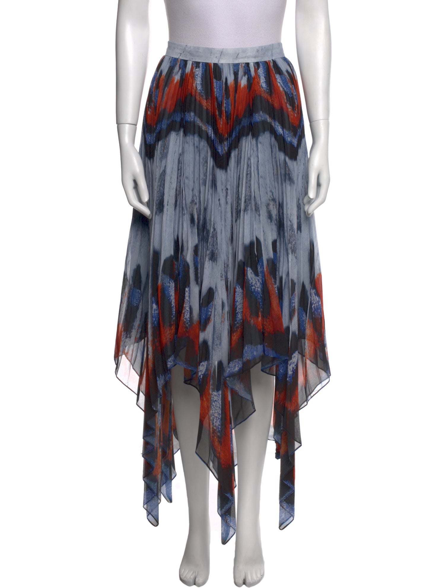 Altuzarra Printed Midi Length Skirt