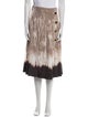 Altuzarra Tie-Dye Print Knee-Length Skirt