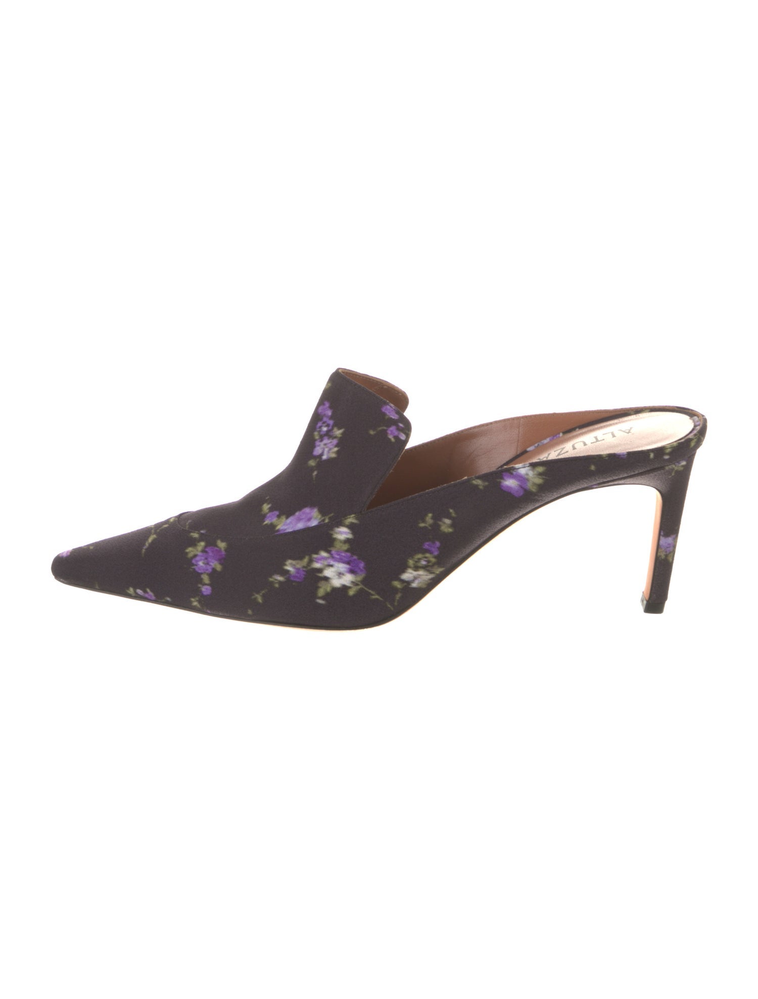 Altuzarra Floral Print Mules