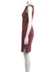 Altuzarra Plaid Print Mini Dress